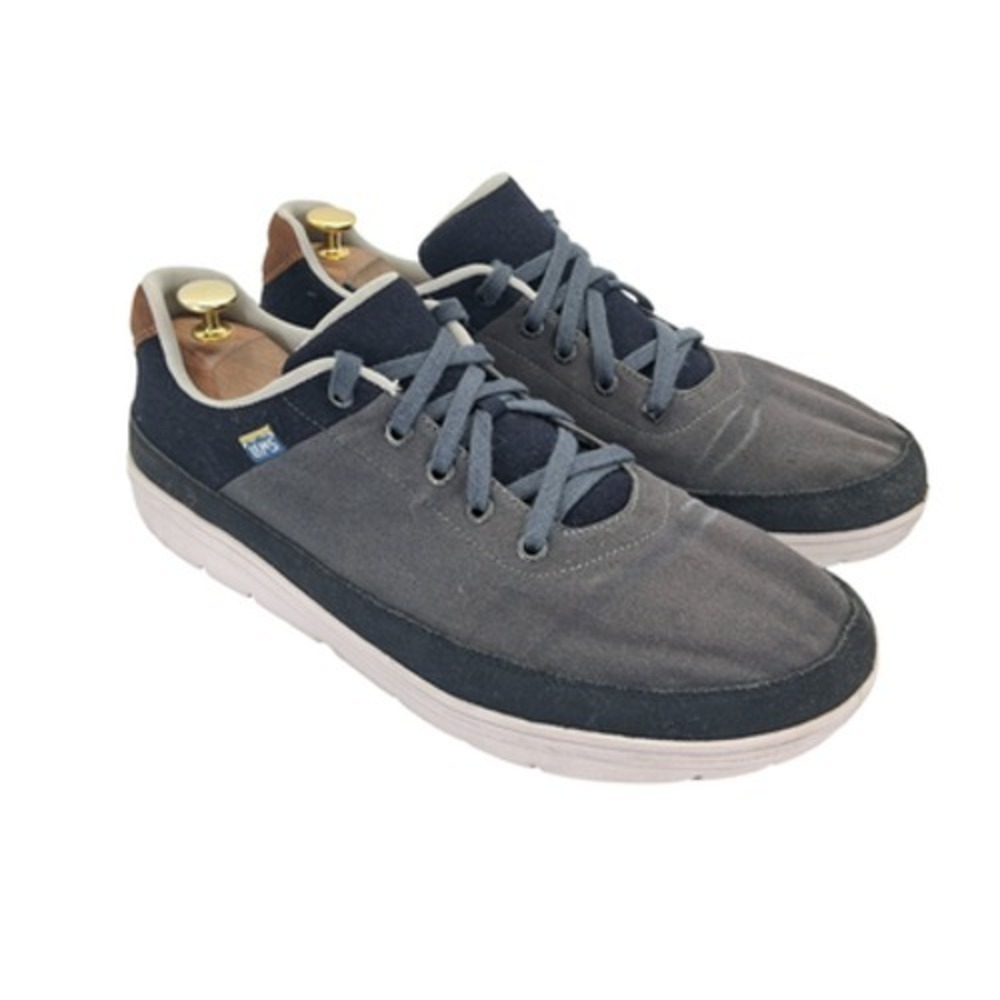 Lems Chillum Shoes Mens Size 12.5 Varsity Blue Canvas Lace Up Casual Sneakers